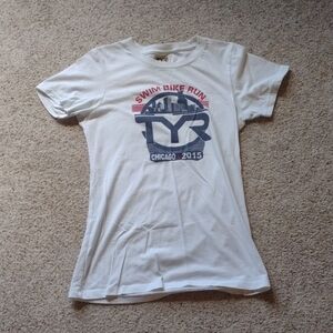 TYR White Graphic T-Shirt